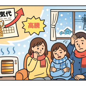 12月の電気料金が確定しました・・・！