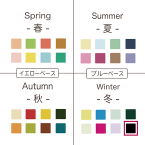 秋冬に着たい似合う黒の選び方？