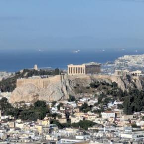 ギリシャ【アテネ】絶景‼️「リカヴィトスの丘」まで朝散歩。パルテノン神殿を一望できる無料スポット