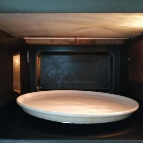 大掃除シリーズ・今日はレンジの庫内を掃除