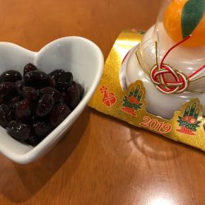 はちみつで黒豆煮