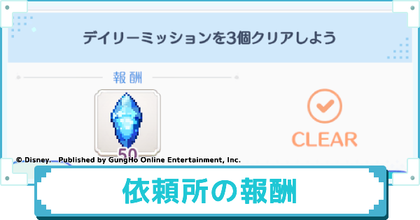 依頼所の報酬と受け取り方