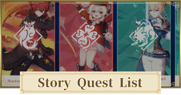Genshin Impact | Story Quests List - GameWith