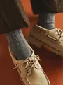 【Tabio MEN】チャンキーリブソックス グレー