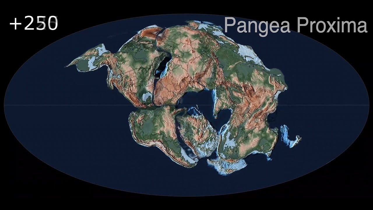 Future Plate Tectonics: Pangea Proxima - Vignette 10 - YouTube