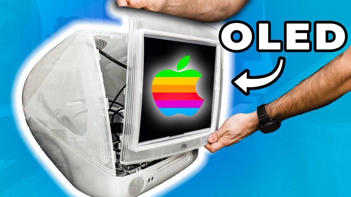 iMac G3の筐体を活用し、中身をM4搭載Mac miniに換装