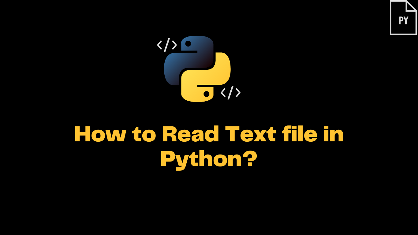 Python Read Text file
