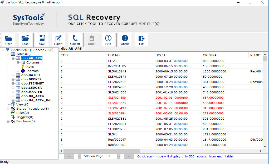 Preview SQL Database Objects