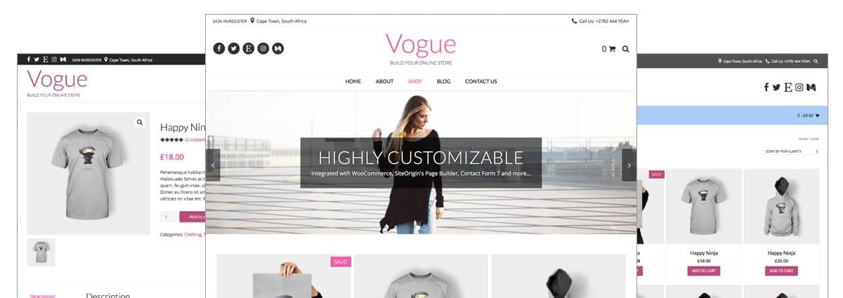 Vogue WordPress Theme - A Great WordPress Theme for Any Purpose