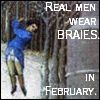 real men, braies