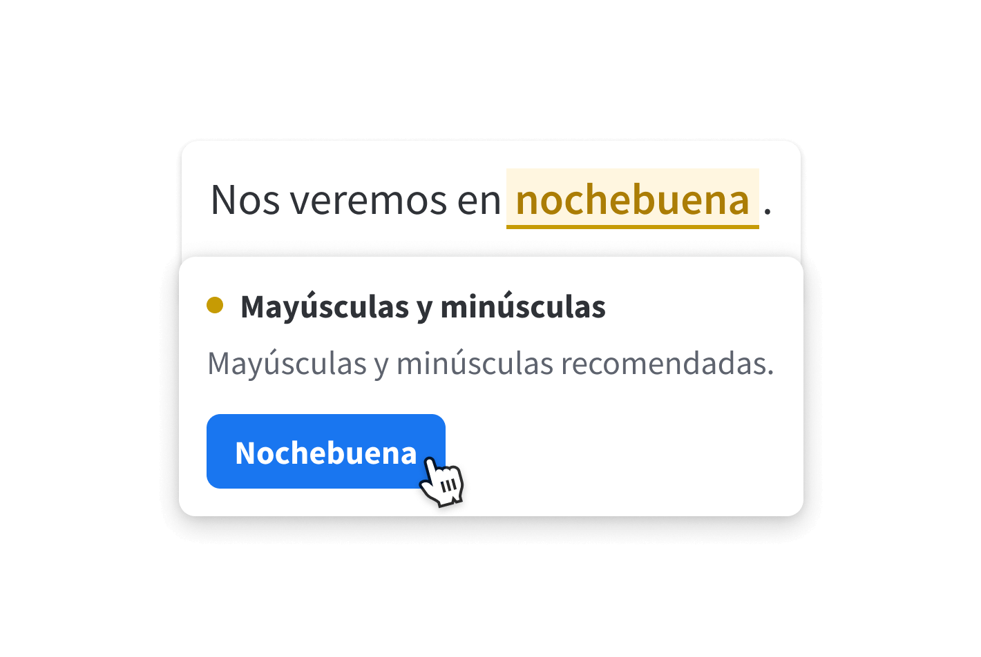 Mayúsculas y minúsculas