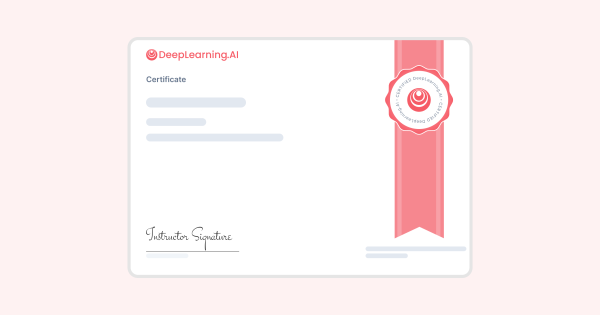 Agentic AI certificate preview