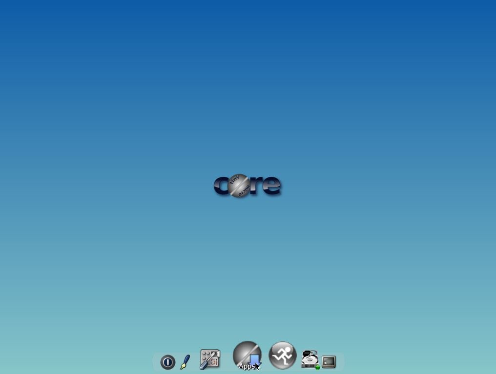 Tiny Core Linux browser Apps installation min