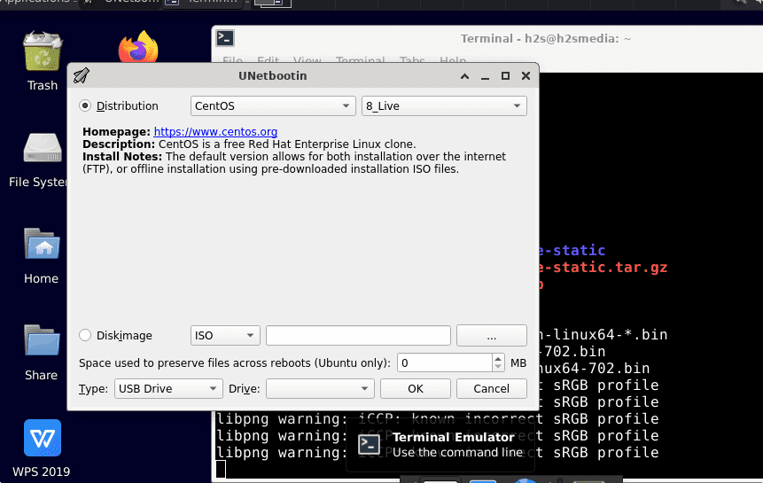 Create USB Unetbootin on Debian 11 Bullseye