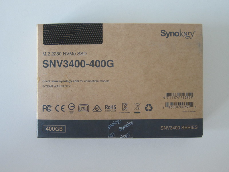 Synology SNV3400-400G - Box Back