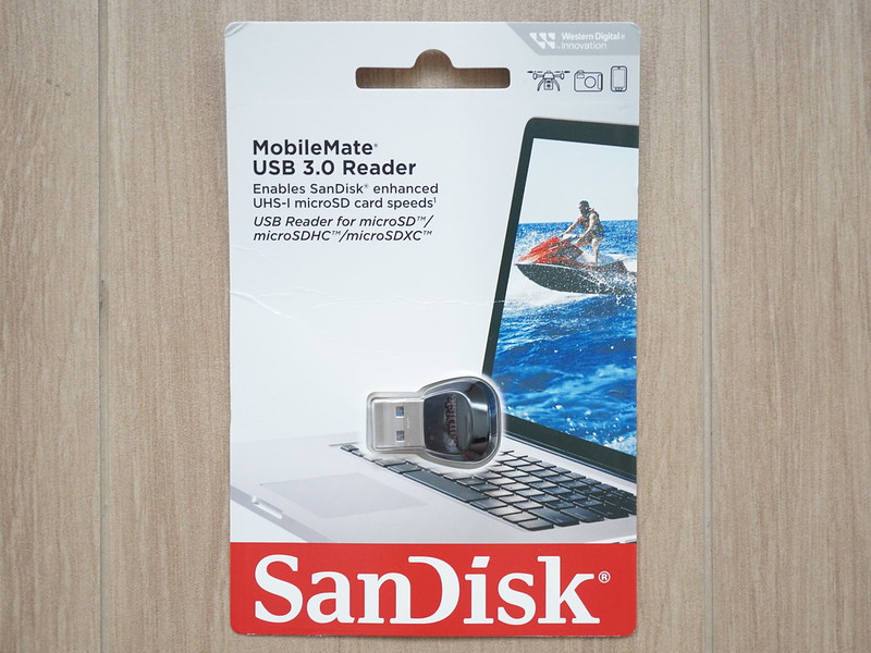 SanDisk MobileMate USB 3.0 microSD Card Reader - Packaging Front