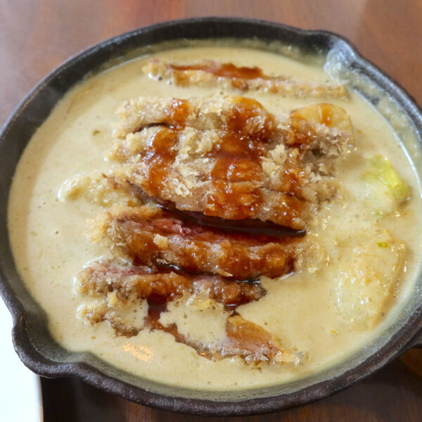 グリーンカレー＋馬カツ