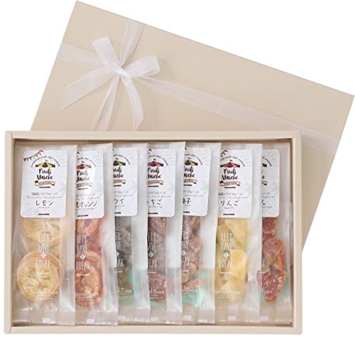 山下屋荘介 国産 ドライフルーツ 7種の果物セット (各約30g / 個包装/ギフト/半生) 詰め合わせ おしゃれ スイーツ 敬老の日