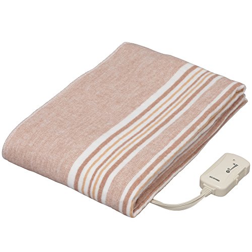 アイリスオーヤマ(IRIS OHYAMA) 電気毛布 敷き 洗える 190×130cm ダニ退治 ダブル セミダブル キャンプ 節電 省エネ スライド温度調整 掛け毛布 敷き毛布 防寒対策 暖房器具 ギフト ふわふわ ブランケット 丸洗い EHB-1913-T ブラウン