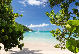 Beach on St. Martin 