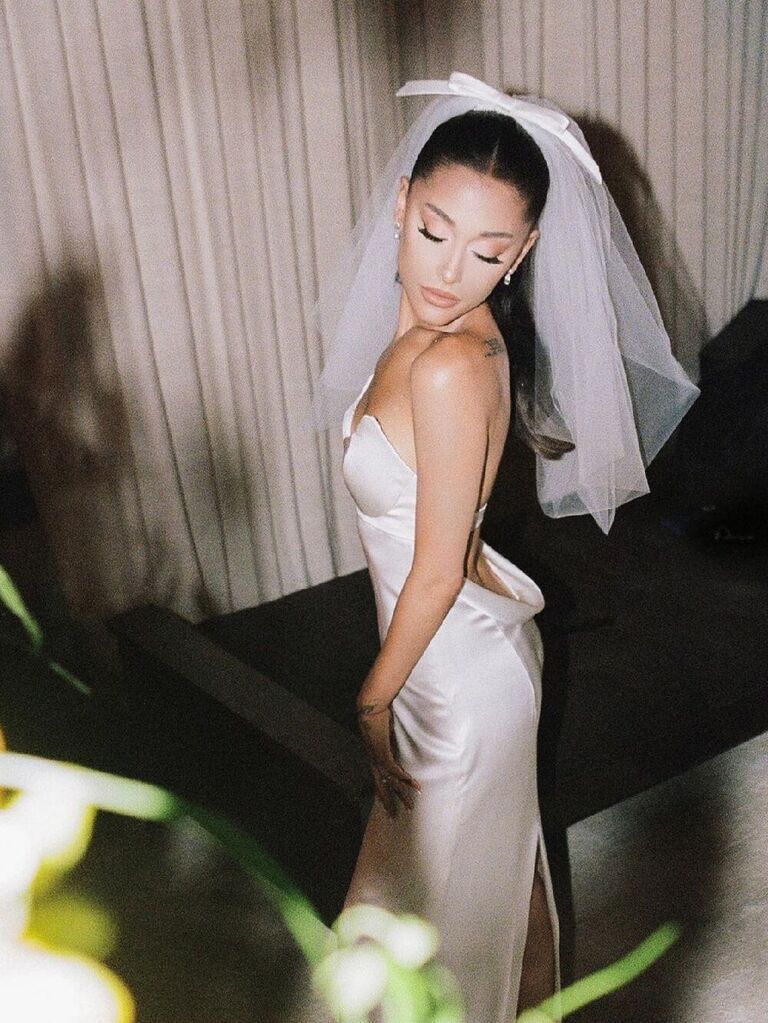 Ariana Grande's wedding dress