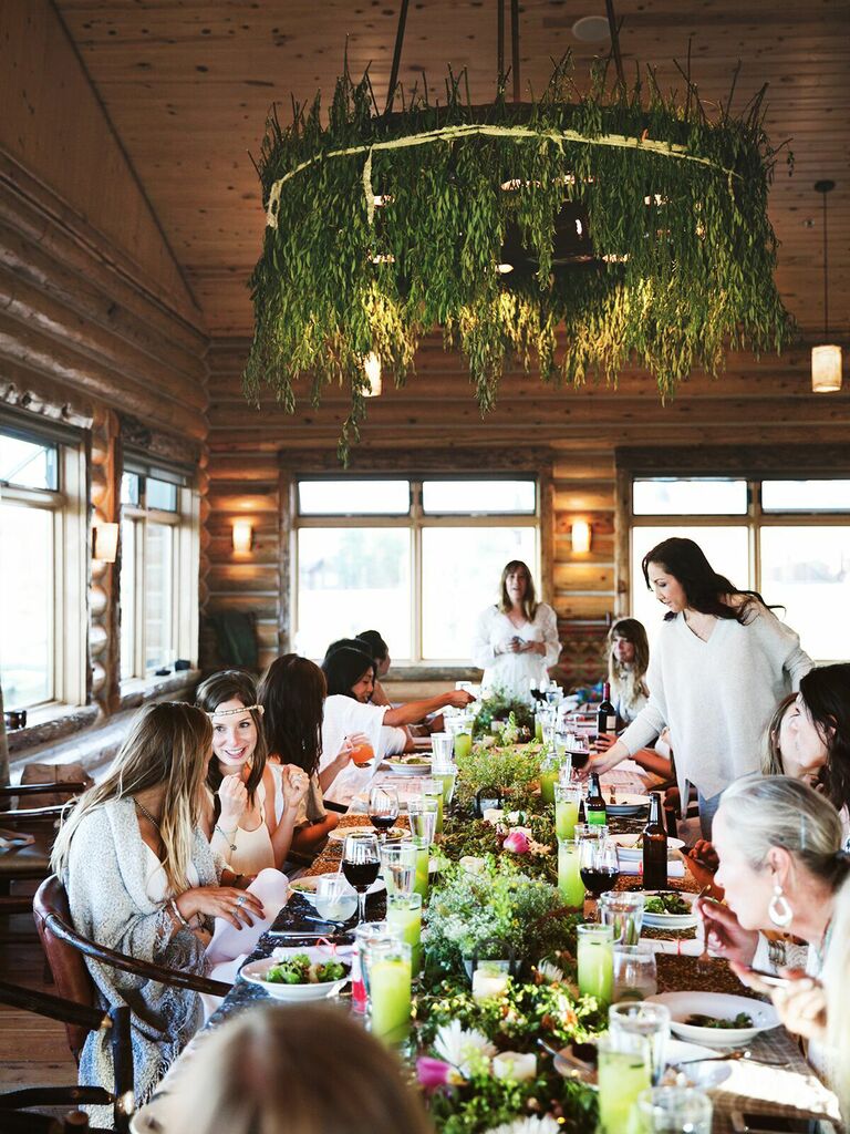 Small wedding venue in West Yellowstone, Montana.