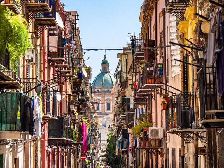 San Matteo Church in Palermo, Sicily 