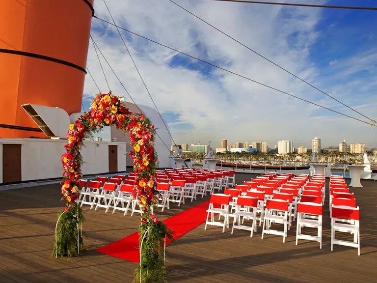 The Queen Mary Long Beach wedding venue