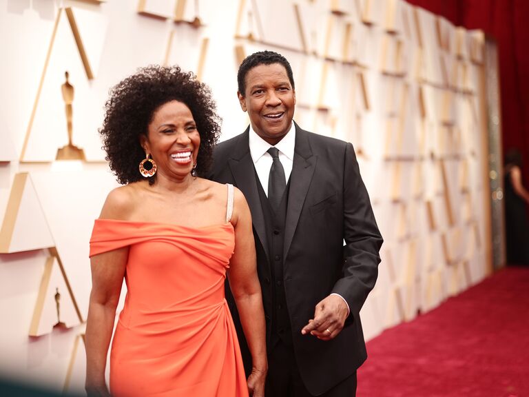 Denzel Washington and wife Pauletta