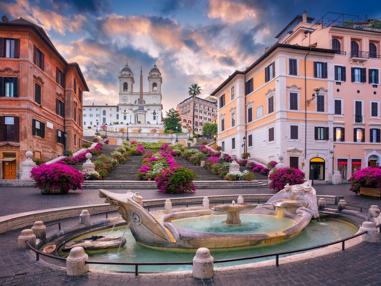 Spanish steps in Rome