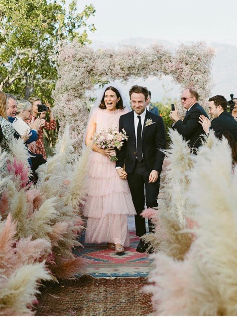 Mandy Moore's wedding dress