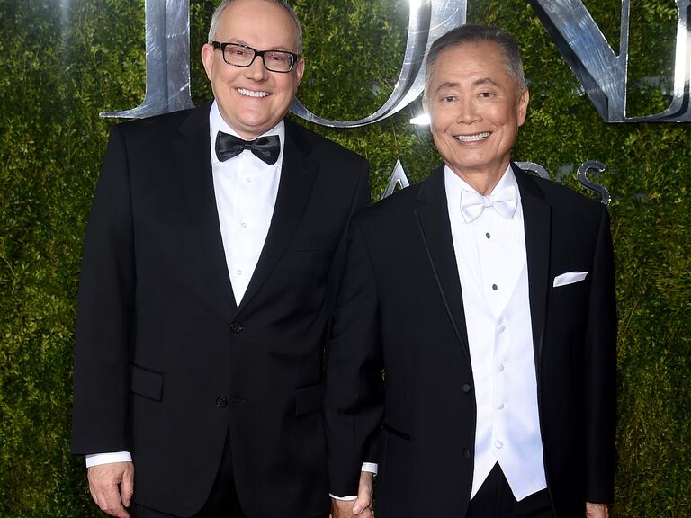 Brad and George Takei