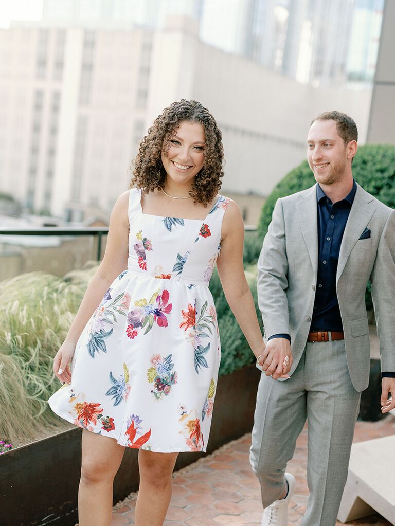 Natural curls wedding hair trend