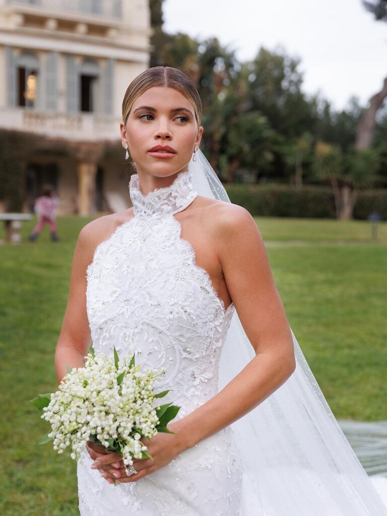 Sofia Richie's wedding dress