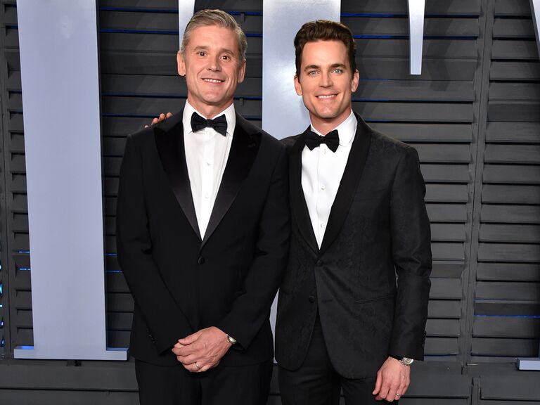 Simon Halls and Matt Bomer