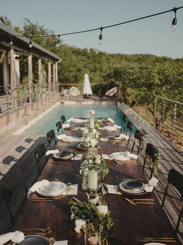 Small wedding venue in Austin, Texas.