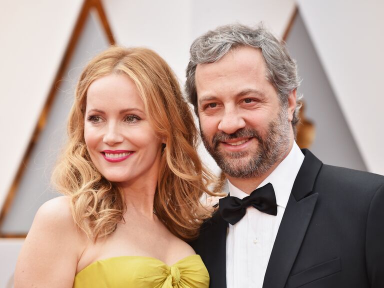 Leslie Mann and Judd Apatow