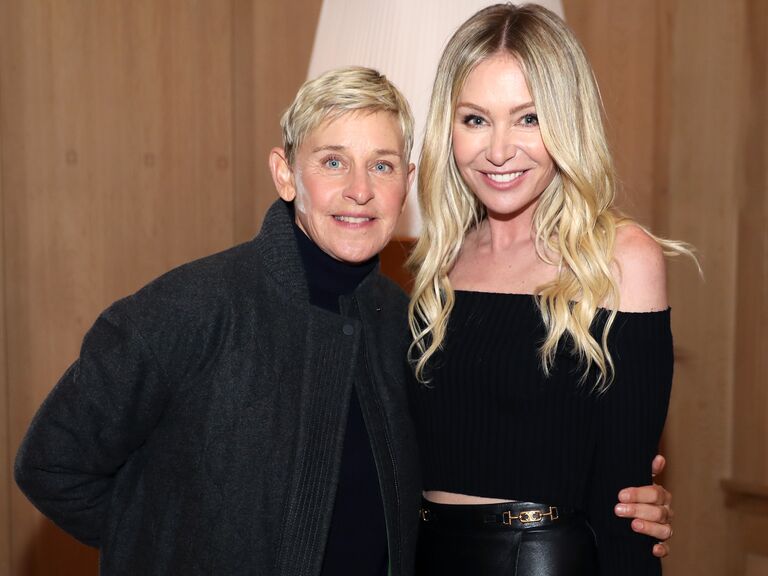 Ellen DeGeneres and Portia de Rossi