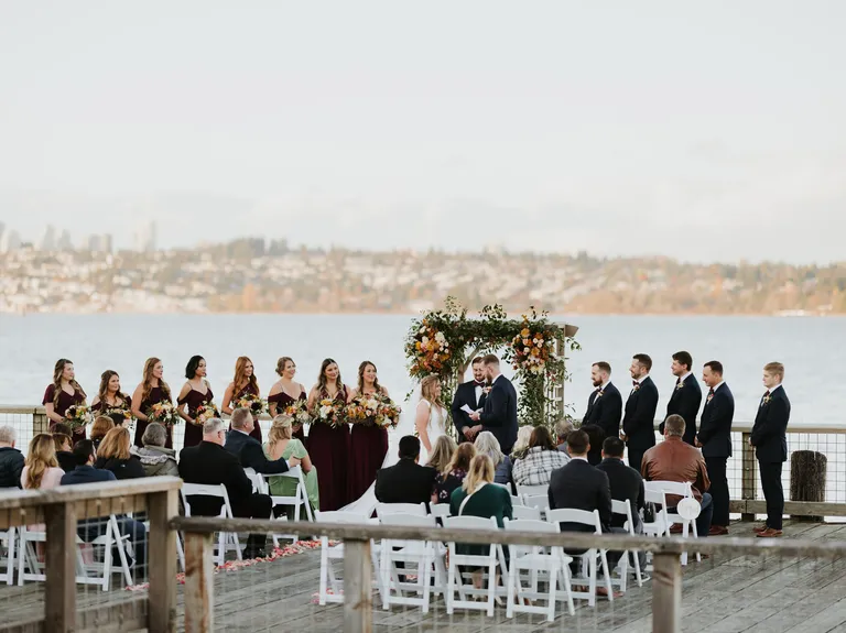 Semiahmoo Resort beach wedding venue in Blaine, Washington