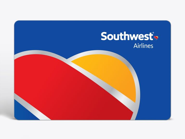 Southwest gift card idea for wedding registry. 