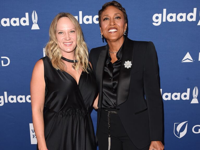 Robin Roberts and Amber Laign