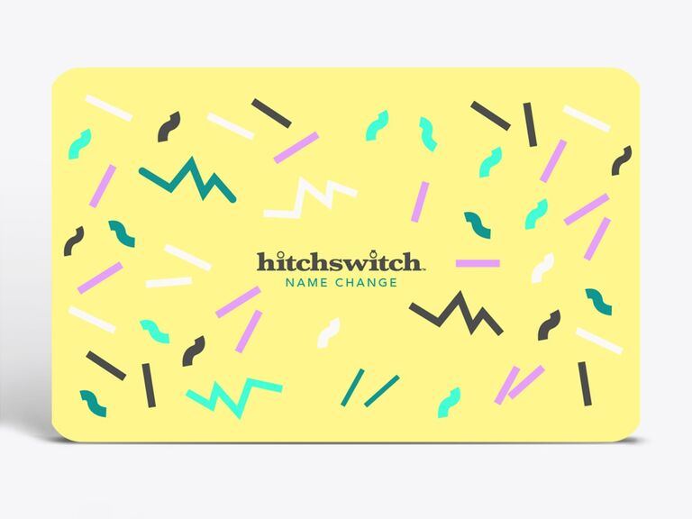 HitchSwitch gift card idea for wedding registry 