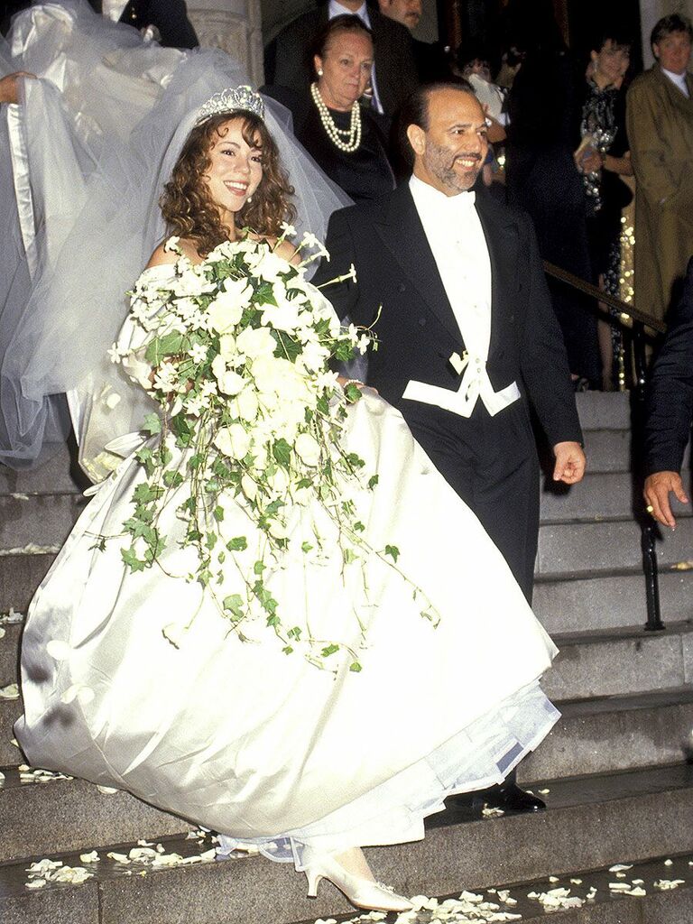 Mariah Carey's wedding dress