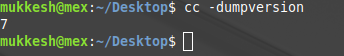 cc command with '-dump' options