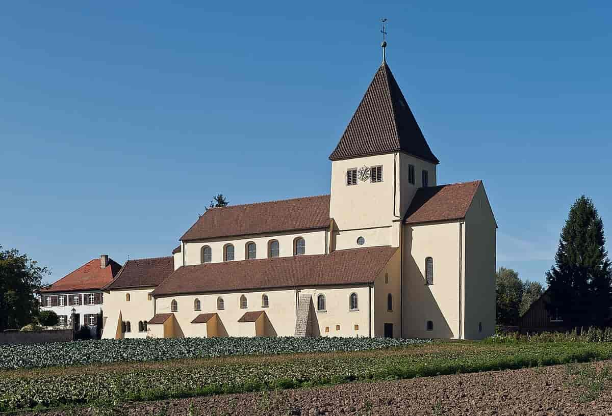  Sankt Georg i Oberzell på øen Reichenau