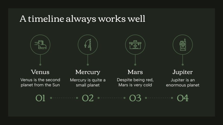 Forested Landscape presentation template 