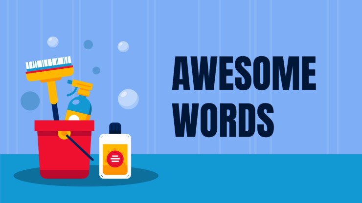 Spring Cleaning presentation template 