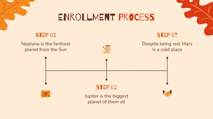 Fall Forest presentation template 