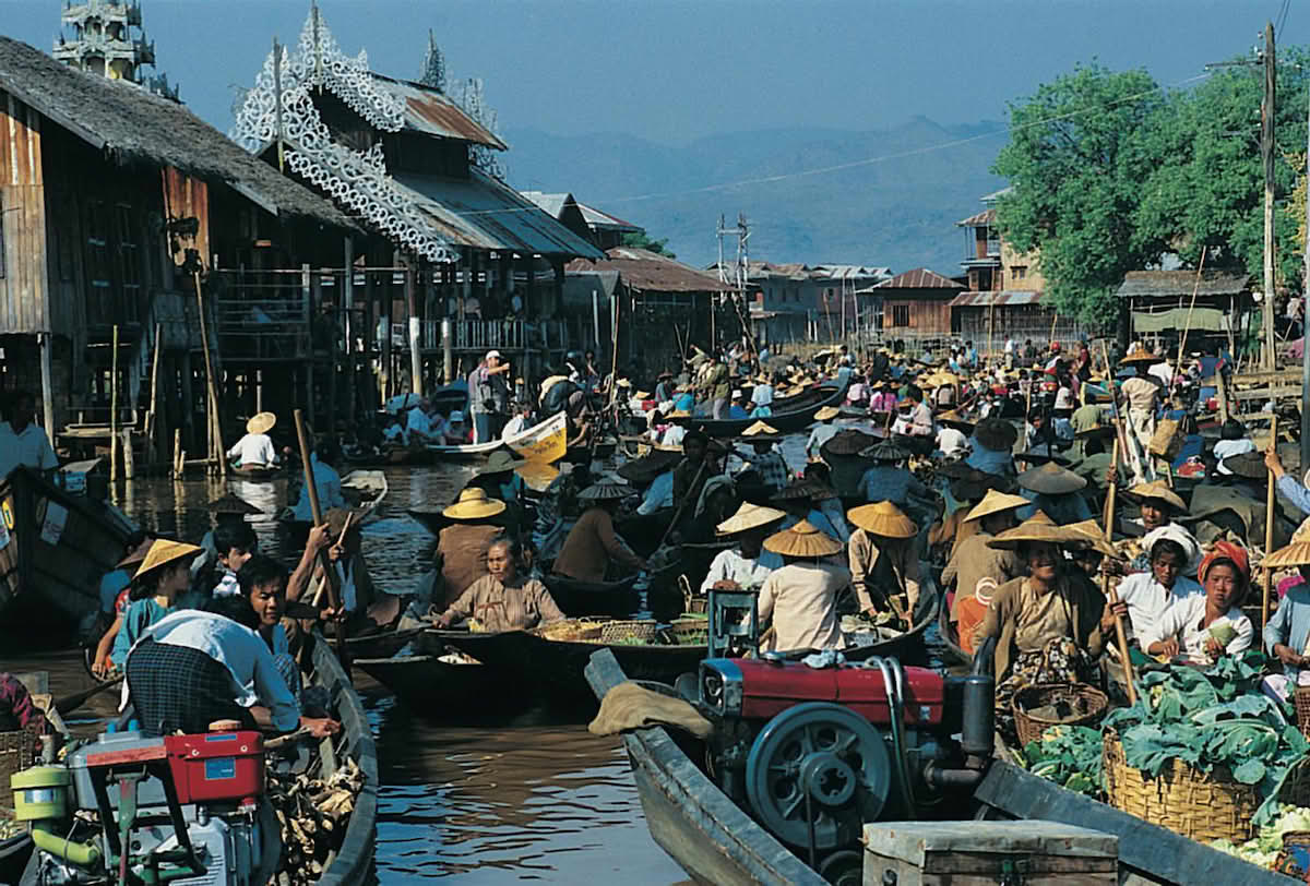 Myanmar, Inle lake