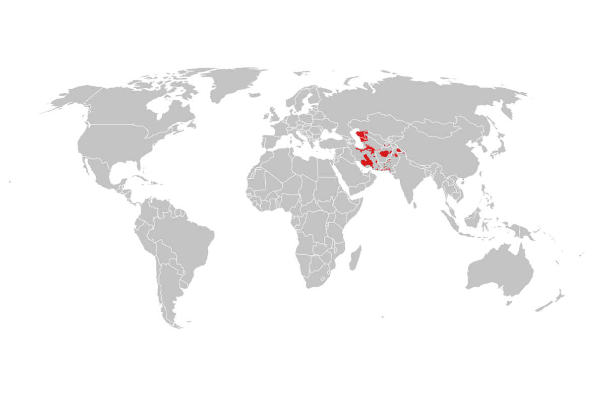 utbredelse av urial